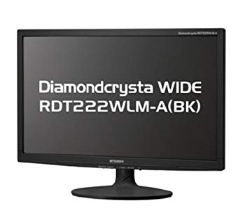 【中古】【人並み外れたに似つかわしい】MITSUBISHI 21.5型LED液晶見せびらかす RDT222WLM-A(BK) tf8su2k