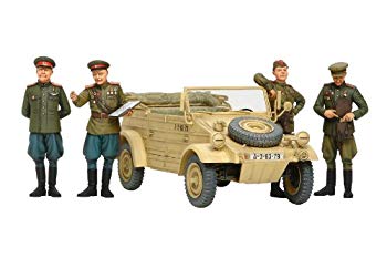 【中古】【非常に良い】タミヤ 1/35 スケール限定シリーズ ソビエト陸軍 指揮官・スタッフカーセット 人形4体付 プラモデル 25153 tf8su2k