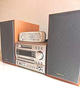 【中古】ONKYO オンキヨー（オンキョー） FR-V77 CD/MDラジオ受信機アンプリファイアー CD/MD構成要素（本体FR-V77と金棒引きD-V77の書き割り） 9jupf8b