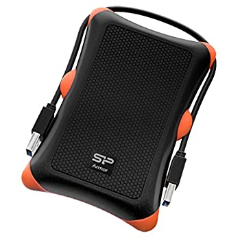 【中古】ケイ素樹脂力強さ 携帯型HDD 2結核症 2.5in USB3.0/2.0相応う 耐衝撃 なおなお書き4 動くこと突きとめる済 3年引きうける Armor A30 SP020TBPHDA30S3K B00KOB30TS