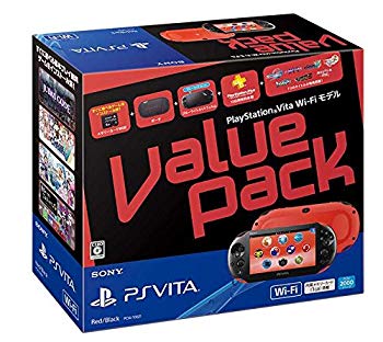 【中古】【非常に良い】PlayStation Vita Value Pack Wi-Fiモデル レッド/ブラック【メーカー生産終了】 d2ldlup