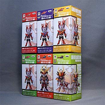 【中古】【非常に良い】仮面ライダーシリーズ ワールドコレクタブルフィギュア-仮面ライダードライブ登場- 全6種セット バンプレスト プライズ|ドリエム店