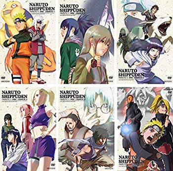 【中古】NARUTO ナルト 疾風伝 三尾出現の章 [レンタル落ち] 全6巻セット [マーケットプレイスDVDセット商品] qqffhab