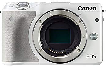 【中古】Canon ミラーレス一眼カメラ EOS M3 ボディ(ホワイト) EOSM3WH-BODY qqffhab
