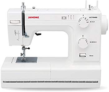【中古】JANOME ジャノメ レザークラフト対応 パワフル 電動ミシン LC7500 レザー針 レザー押さえ 標準装備 LC-7500 w17b8b5