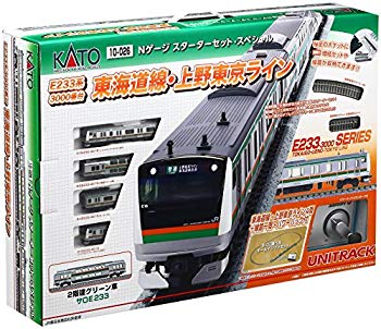 【中古】【非常に良い】KATO Nゲージ スターターセットスペシャル E233系 上野東京ライン 10-026 鉄道模型入門セット ggw725x