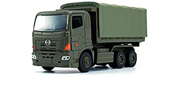 【中古】【人並み外れたに好いたらしい】金剛石愛玩動物 DK-8002 持っていく貨物自動車(ミリタリー色合いVer.) ggw725x ミニカー・トイカー-乗り物のおもちゃ-車