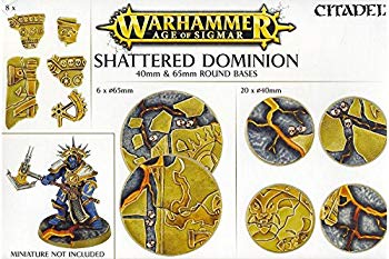 【中古】【人並み外れたに似つかわしい】WARHAMMER AOS： SHATTERED DOMINION： 65 ＆ 40MM ROUND 2zzhgl6