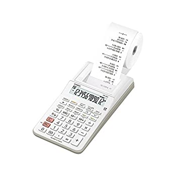 【中古】カシオ プリンター電卓 ハンディタイプ HR-8RC-WE 【まとめ買い2台セット】|ドリエム店