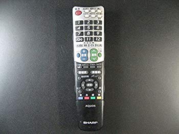 【中古】【非常に良い】シャープ テレビリモコン GA750WJSA dwos6rj