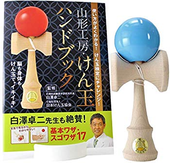 【中古】日本けん玉同盟とき勧める 便益けん玉「大晴」水色 商品目録書き割り 国産品(TAISEI KENDAMA)円錐小体仕事場 z2zed1b