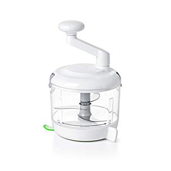 【中古】【非常に良い】OXO みじん切り器 ハンドル式 手動 フード チョッパー 3枚刃 食洗機 可 11238000 z2zed1b