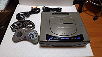 【中古】【人並み外れたに好いたらしい】セガサターン本体(薄墨色) 糎3dmju