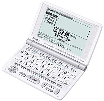 【中古】【非常に良い】CASIO EX-word XD-F6600WE 電子辞書(充実の80辞書内蔵 高精細液晶 ホワイト) o7r6kf1