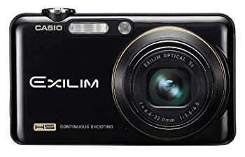 【中古】CASIO デジタル写真機 EXILIM EX-FC150BK 黒いこと EX-FC150BK wyw801m