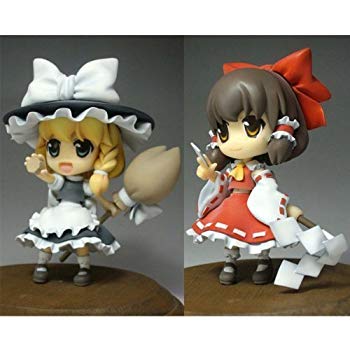 【中古】【人並み外れたに似つかわしい】ま東 百貨店デフォルメ続きもの M-01 博麗霊夢 x ぬか雨魔理沙 wyw801m