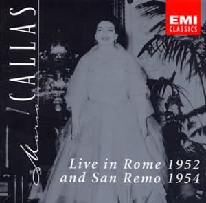 【中古】【非常に良い】リサイタル・ライヴ-ローマ1952年&サン・レモ1954年 [CD]