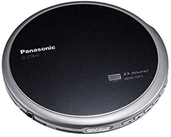 【中古】パナソニック ポータブルCDプレーヤー ブラック SL-CT810-K