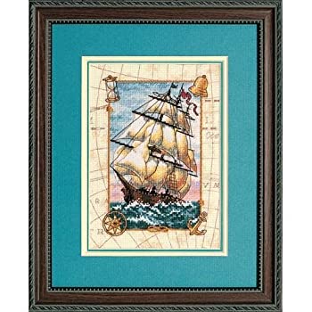 【中古】ディメンジョンズ クロスステッチ 刺繍キット&ldquo;航海&rdquo; DIM クロスステッチキット [並行輸入品]｜ドリエム店