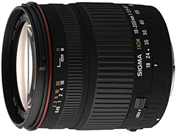 【中古】【非常に良い】SIGMA シグマ 18-200mm F3.5-6.3 DC デジタル専用 ニコン用 (ニコンD40/x、D60、D5000、D3000ではAF使用不可)