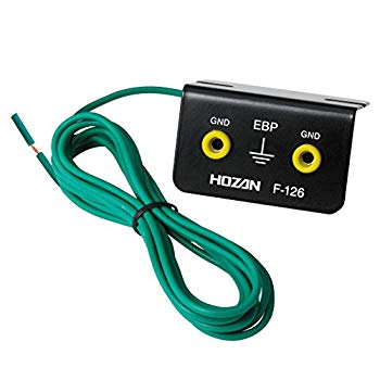 【中古】【非常に良い】ホーザン(HOZAN) アースターミナル リストストラップを安全、確実にアース接続するためのターミナル 静電気対策の規格に対応 F-126 qqffhab