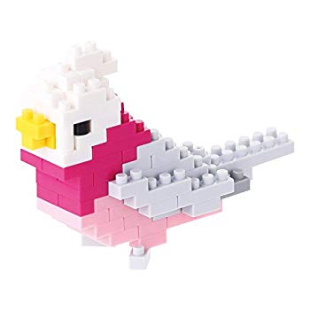 【中古】【非常に良い】ナノブロック モモイロインコ NBC_140 qqffhab