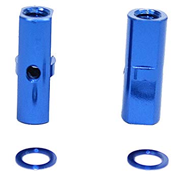【中古】【非常に良い】スクエア アルミポストセット 13.5L (濃ブルー) 0.5tカラー付 2個入り SGE-5013BY w17b8b5