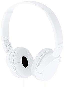 【中古】【人並み外れたに好いたらしい】ソニー SONY 受話器 MDR-ZX110 : 密閉型 折りたたみ式 白いこと MDR-ZX110 W