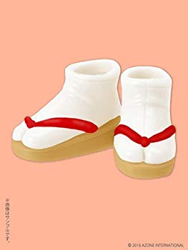 【中古】ピコニーモ用 1/12 ソフビ製草履 ベージュ×赤(ドール用衣装) dwos6rj