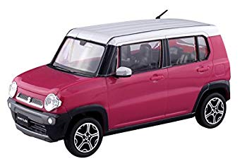 【中古】【非常に良い】青島文化教材社 1/32 ザ・スナップキットシリーズ スズキ ハスラー キャンディピンクメタリック 塗装済みプラモデル 01B n5ksbvb画像