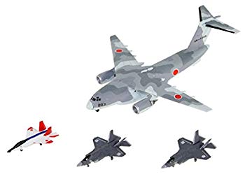 【中古】【非常に良い】ピットロード 1/700 スカイウェーブシリーズ 自衛隊航空機セット1 X-2/F-35A/F-35B 各4機 C-2 2機入り プラモデル S45 n5ksbvb