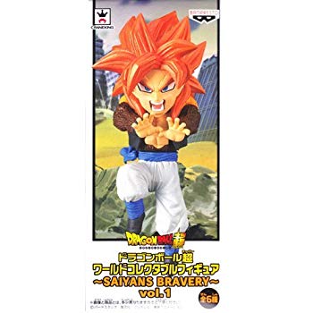 【中古】【非常に良い】ドラゴンボール超 ワールドコレクタブルフィギュア SAIYANS BRAVERY vol.1【超サイヤ人4ゴジータ】単品 z2zed1b