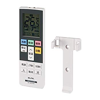【中古】【人並み外れたに好いたらしい】ELPA(エルパ) 空調設備遠隔操作 【打ち立てる不必要ですぐ使える】日立用 暮夜に助けになるなうしろ側ともし火役立つこと付き添い人 RC-AC37HI