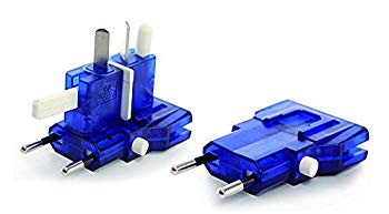 【中古】【非常に良い】カシムラ マルチ電源プラグサスケ(ブルー) TI-13 6g7v4d0画像