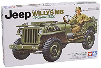 【中古】タミヤ 1/35 ミリタリーミニチュアシリーズ No.219 アメリカ陸軍 U.S.ジープ ウイリスMB プラモデル 35219 6g7v4d0