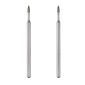 【中古】【非常に良い】プロクソン(PROXXON) ダイヤモンドビット2本 【矢型1.6mm 軸径2.35mm】 No.28215 2mvetro