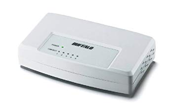 【中古】BUFFALO 10/100M対応 スイッチングHub白 LSW3-TX-5EP/WH wyw801m