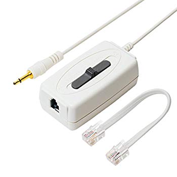 【中古】ミヨシ MCO 電話を掛ける吹き込みアダプタ ヘッドホーン用 DRA-H44/WH z2zed1b
