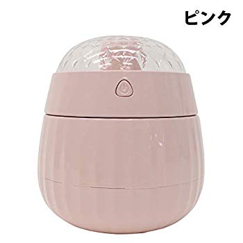 【中古】コンパクト イルミネーション 加湿器 「Fantasia(ファンタジーア)」 ピンク mxn26g8画像