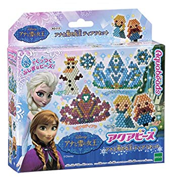 【中古】【非常に良い】アクアビーズ アナと雪の女王 ティアラセット d2ldlup
