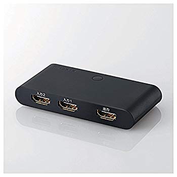 【中古】エレコム HDMIうつり変わり機【2インプット：1最終生産物】ELECOM DH-SW21BK qqffhab