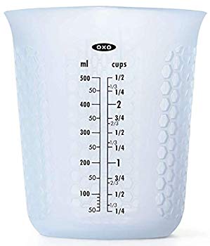 【中古】【非常に良い】OXO 計量カップ 電子レンジ対応 シリコン メジャーカップ 中 500ml w17b8b5 5,924円