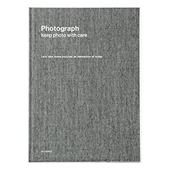 【中古】【非常に良い】デルフォニックス PDフォトアルバムベーシックA4 シャンブレーグレー
