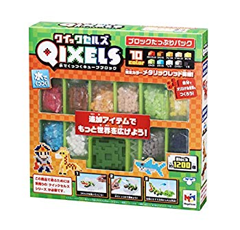【中古】QIXELS(クイックセルズ) 主題メロディ容器に並べる 差しつかえるたっぷり容器に並べる 2zzhgl6 ブロック-おもちゃ-セット