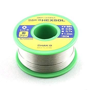 【中古】白光(HAKKO) 鉛フリー 巻はんだ 150g 直径1.0mm FS600-03 wyw801m