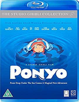 【中古】【非常に良い】崖の上のポニョ（英語） Blue ray + DVD / Ponyo (English) [Import] wyw801m