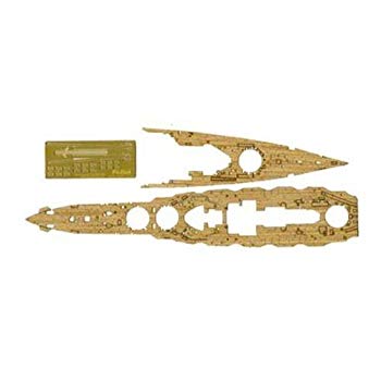 【中古】【非常に良い】フジミ模型 1/700 グレードアップシリーズNo.09 1/700 榛名専用 木甲板シール wyw801m