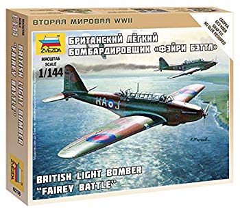 【中古】ズベズダ 1/144 イギリス軍 フェアリーバトル 軽爆撃機 プラモデル ZV6218 khxv5rg