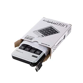 【中古】エレコム テンキー 有線 メンブレン Mサイズ RoHS指令準拠 シルバー TK-TCM011SV/RS 9jupf8b