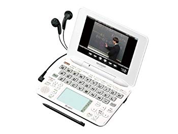 【中古】SHARP Brain(知恵袋) 手描きパッド積み上げる色つや液晶陰電子字引き 学びとる模範例 音吐相応う100コンテンツ+学びとる100画像寄せあつめる 白いこと系 PW-GC610-W wyw801m